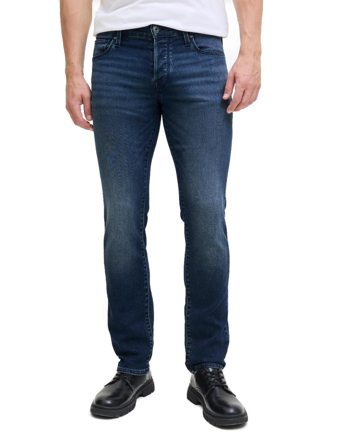 Vaquero Jack&Jones Glenn icon azul oscuro para hombre