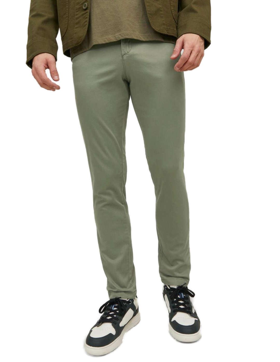 Pantalón chino Jack&Jones Marco verde claro para hombre