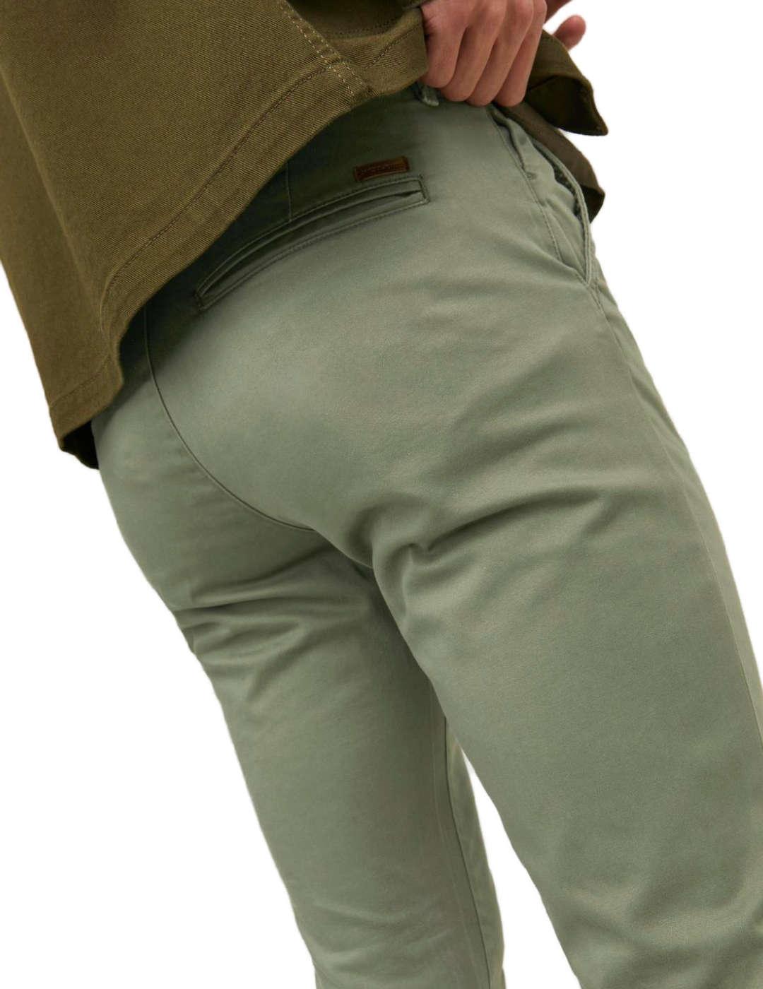 Pantalón chino Jack&Jones Marco verde claro para hombre