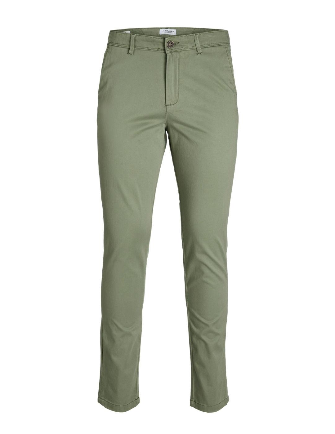 Pantalón chino Jack&Jones Marco verde claro para hombre