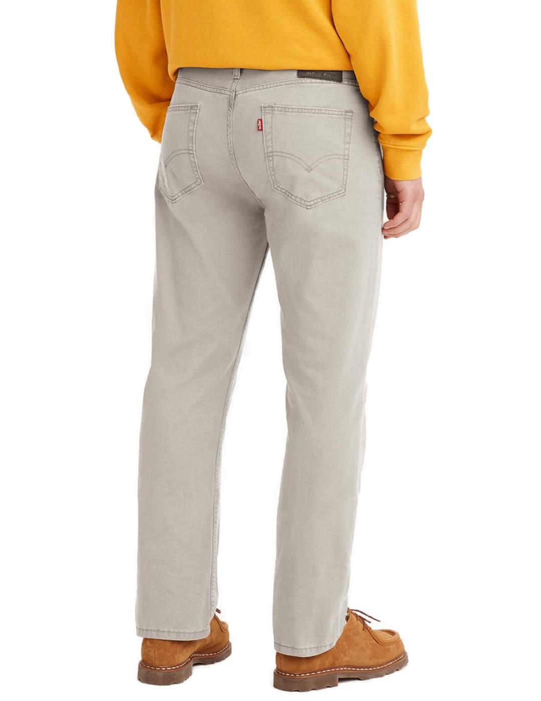 Pantalón vaquero Levi´s 514 beige corte straight para hombre
