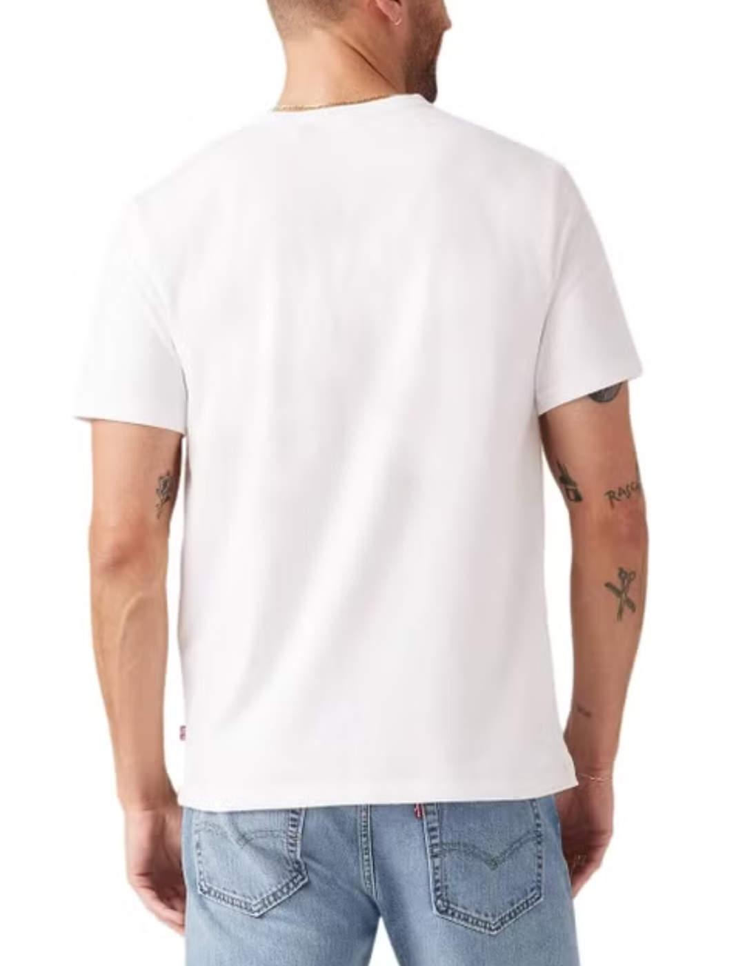 Camiseta Levi's® Red Tab™ blanca con botones para hombre