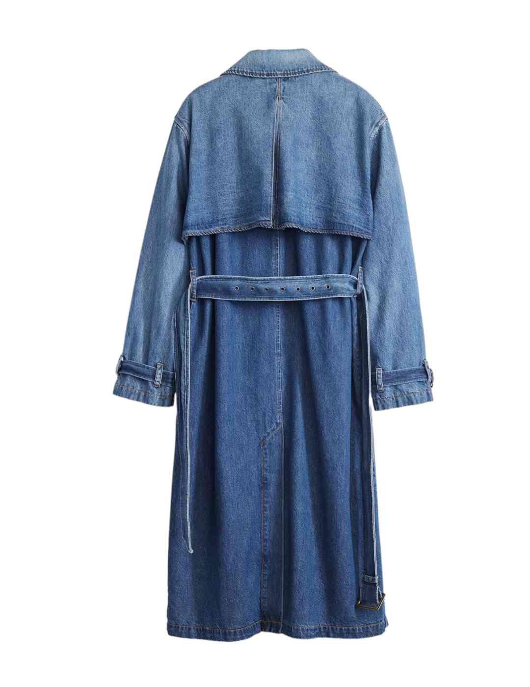 Gabardina Levi's® Red Tab™ azul vaquero oversize de mujer