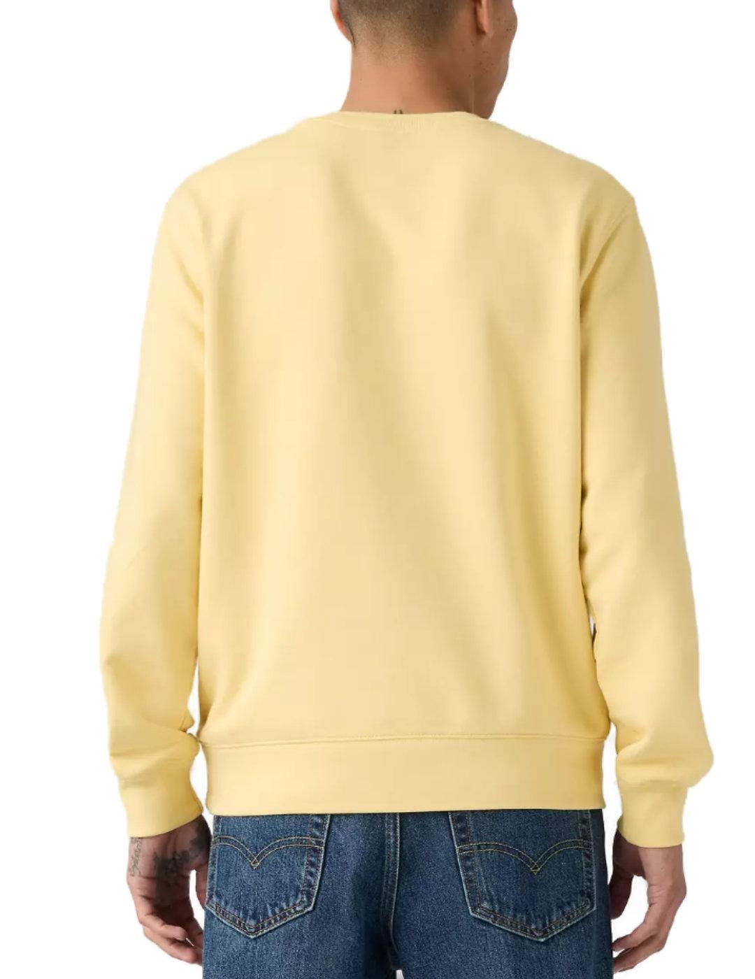 Sudadera Levi's® Red Tab™ amarilla logo para hombre