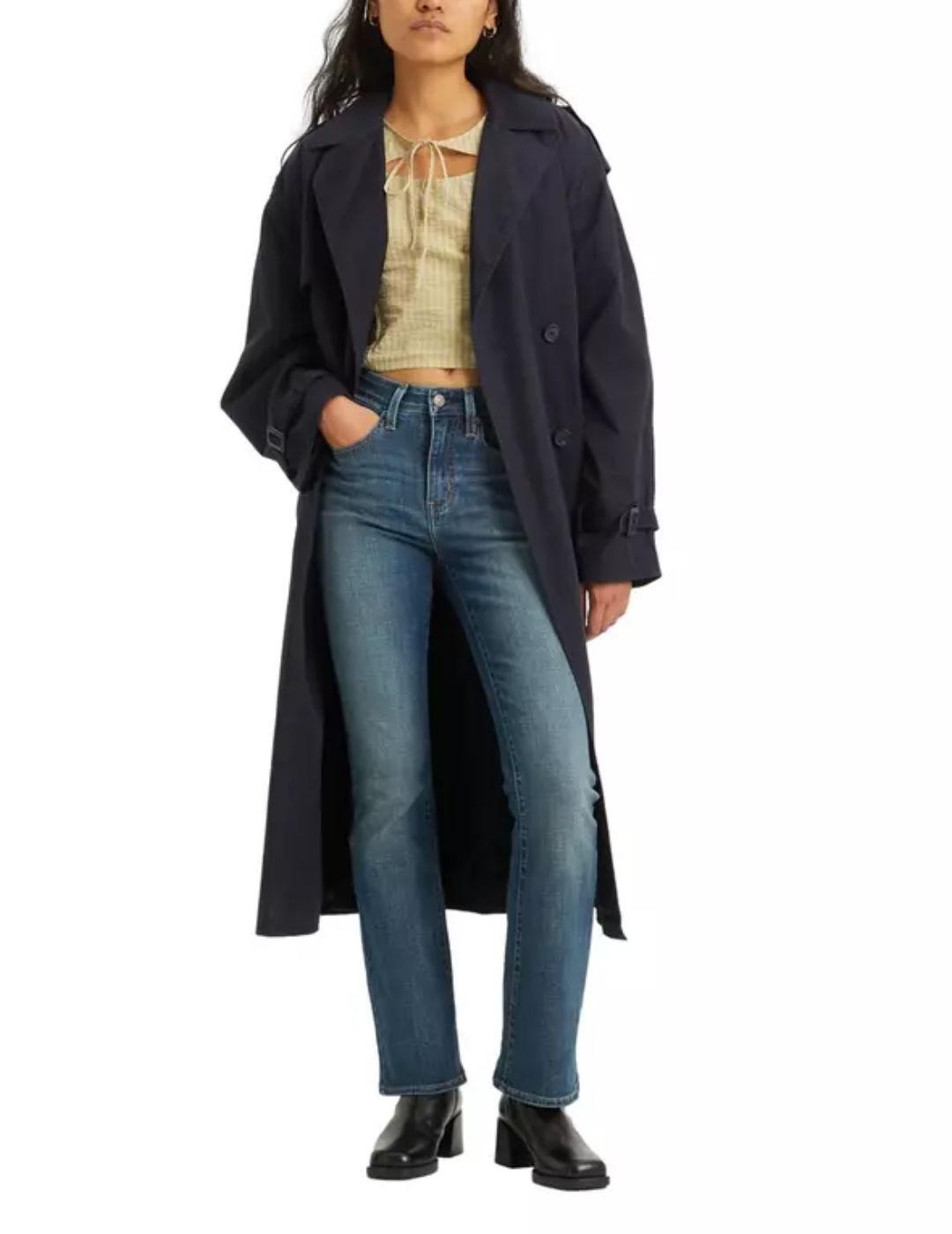 Vaquero Levi's® Red Tab 725 bootcut azul desgastado de mujer