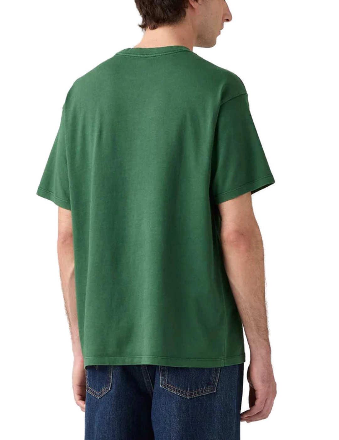 Camiseta Levi's® Red Tab™ verde oversize para hombre