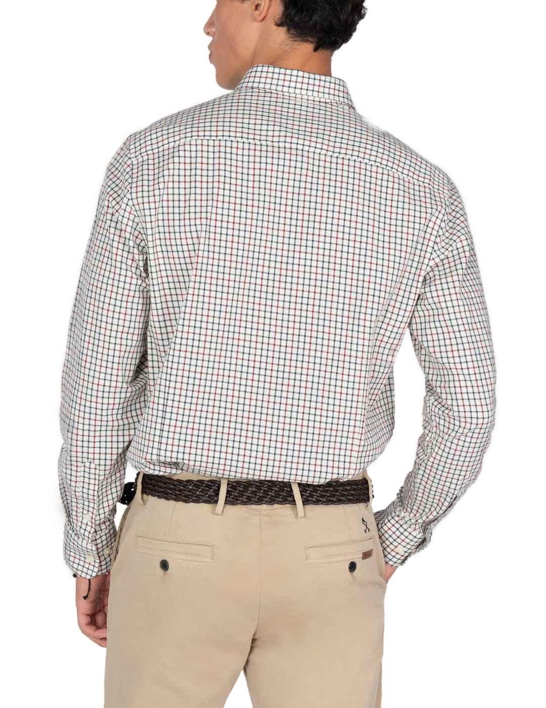 Camisa Harper&Neyer Dauphin cruda cuadros para hombre