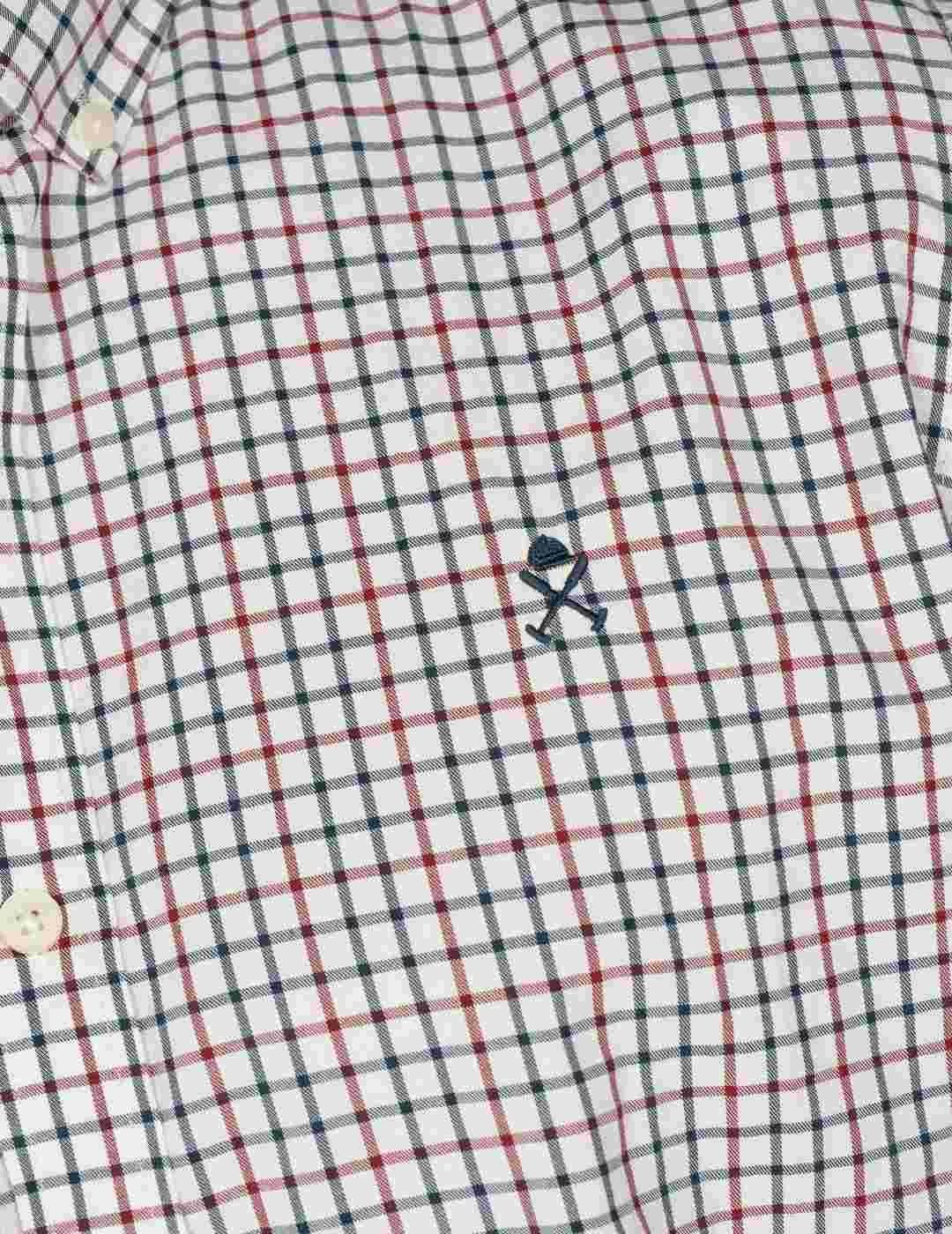 Camisa Harper&Neyer Dauphin cruda cuadros para hombre