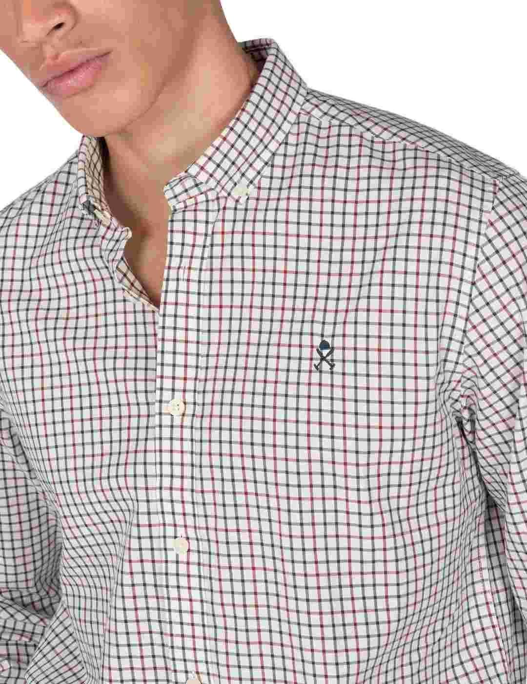 Camisa Harper&Neyer Dauphin cruda cuadros para hombre