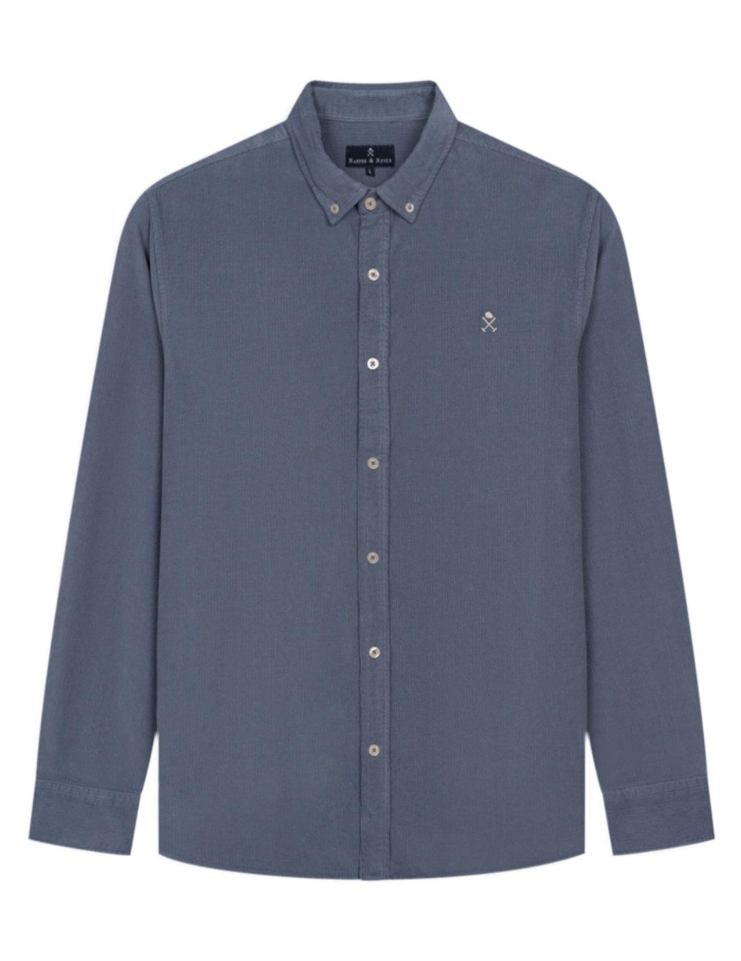 Camisa Harper & Neyer Big sky azul pana de hombre