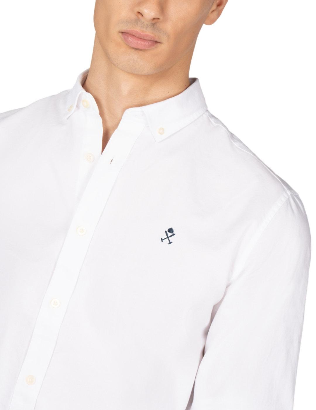Camisa Harper&Neyer Icon blanca manga larga de hombre