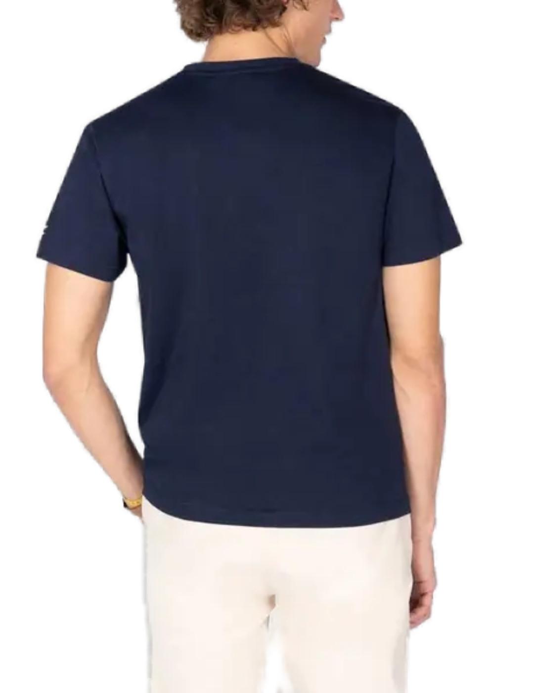 Camiseta Harper & Neyer Skull azul de hombre