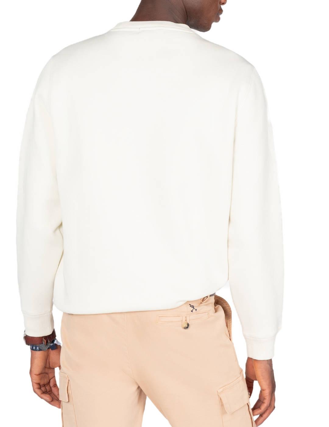 Sudadera Harper&Neyer Teddy cruda dibujo oso para hombre