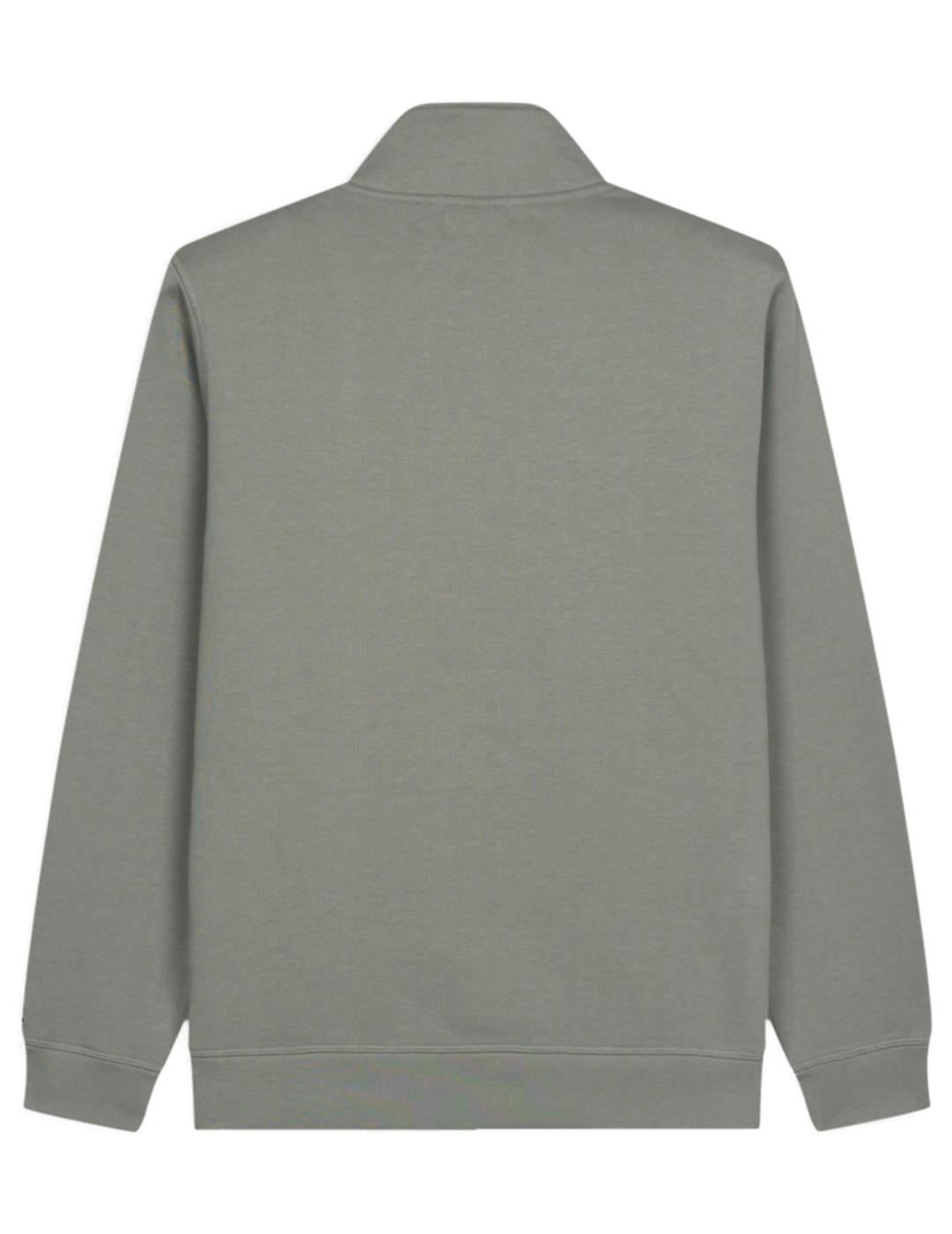 Sudadera Harper&Neyer Maryland verde cremallera para hombre