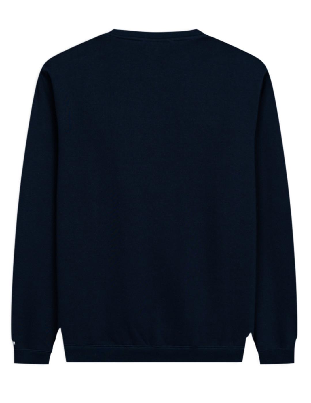 Sudadera Harper&Neyer bordado central Winner azul de hombre