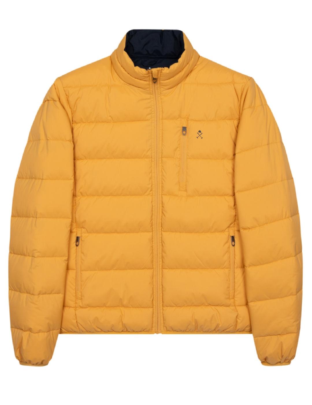 Parka Harper&Neyer Galway mostaza acolchada para hombre