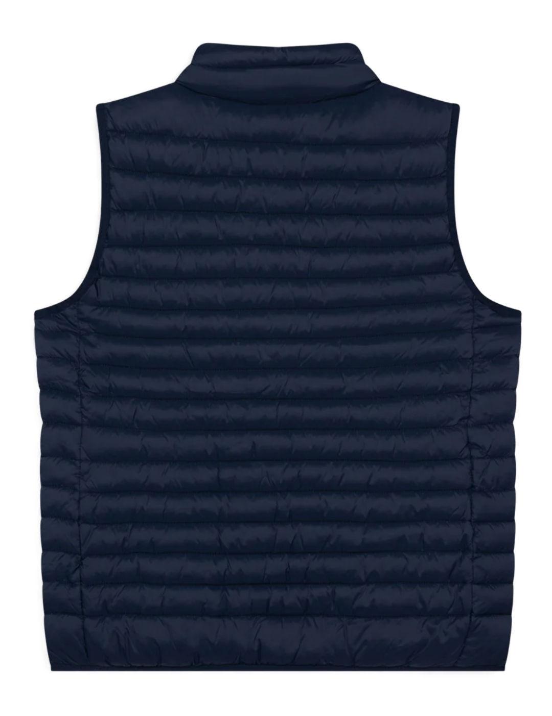 Chaleco Harper&Neyer Icon azul marino guateado para hombre