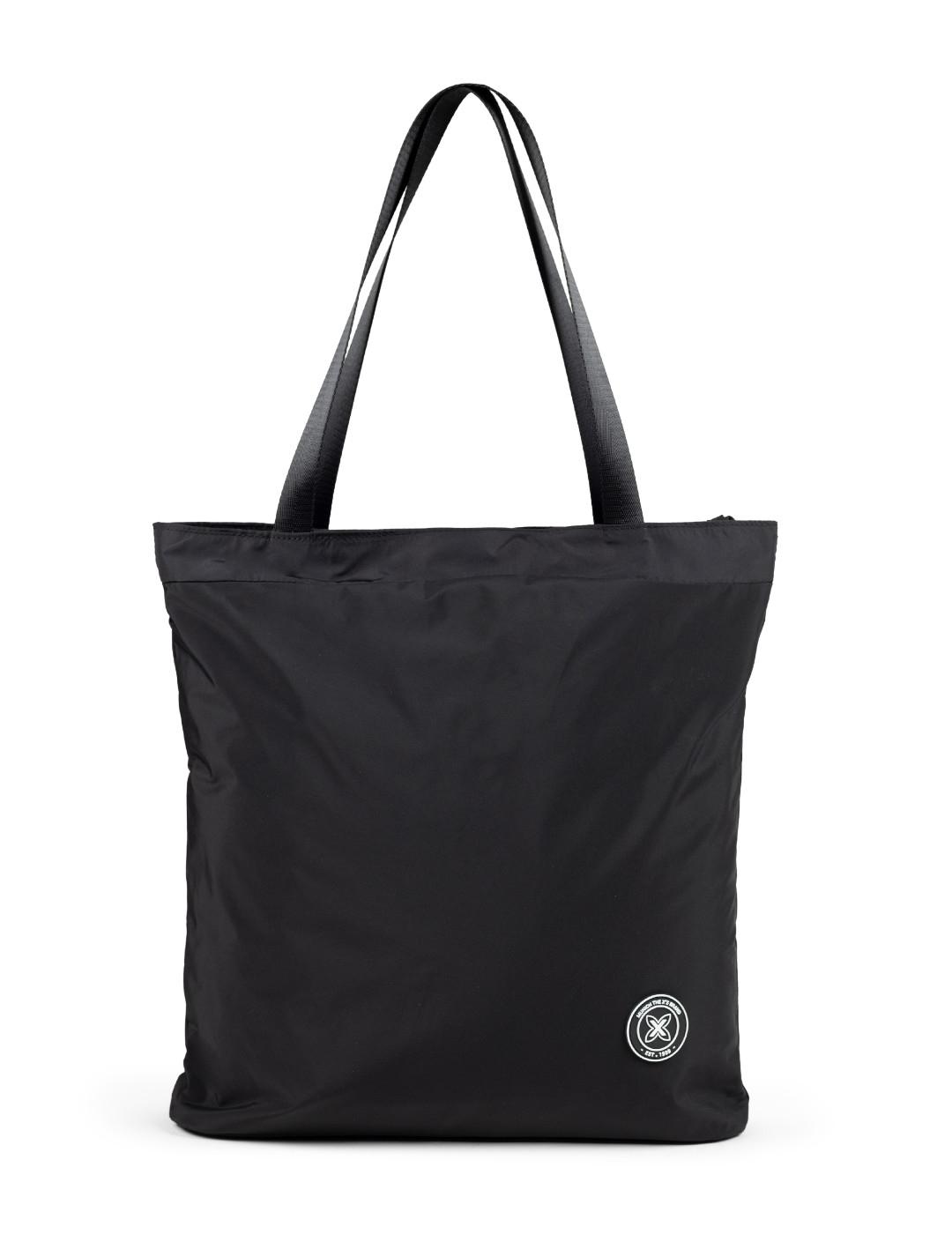 Bolso Munich Tote mochila negra y blanca para mujer