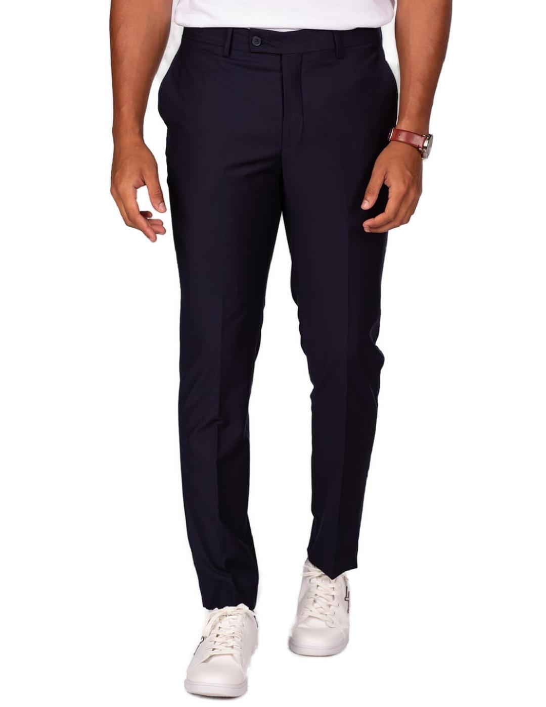 Pantalón Harper&Neyer Firenze azul marino para hombre