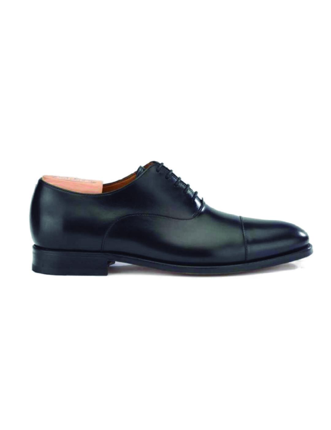 Zapato Harper & Neyer Oxford negro de vestir para hombre