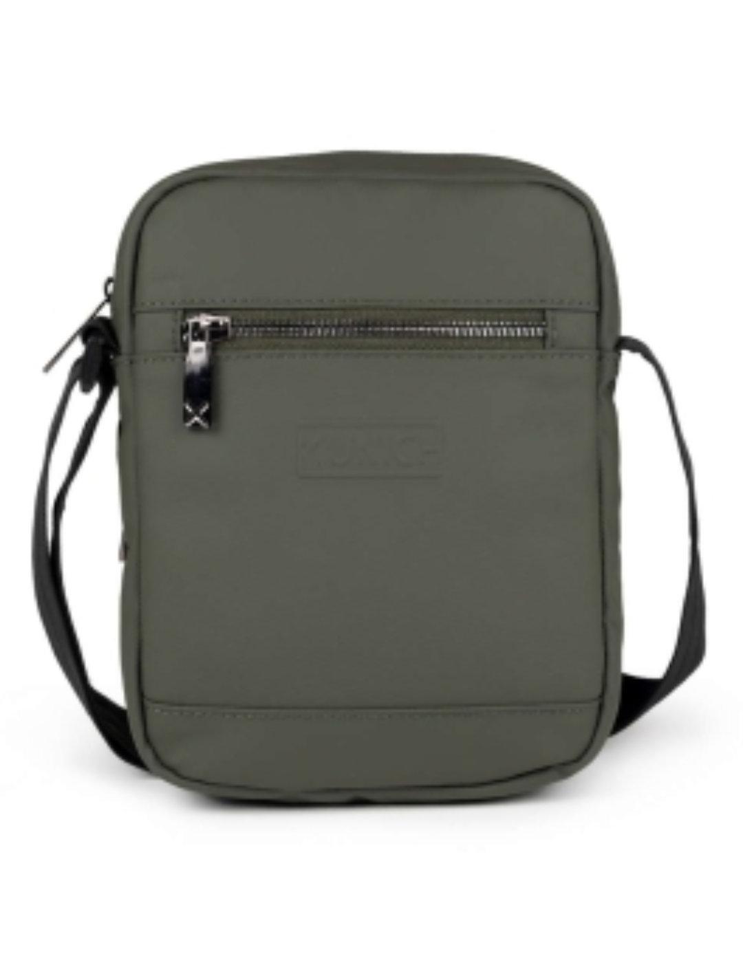 Mini bolso Munich asa bandolera khaki de hombre