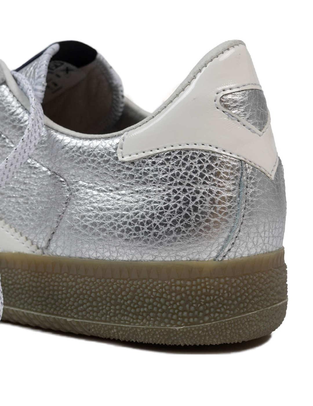 Zapatillas deportivas Munich Barru 188 plateadas de mujer