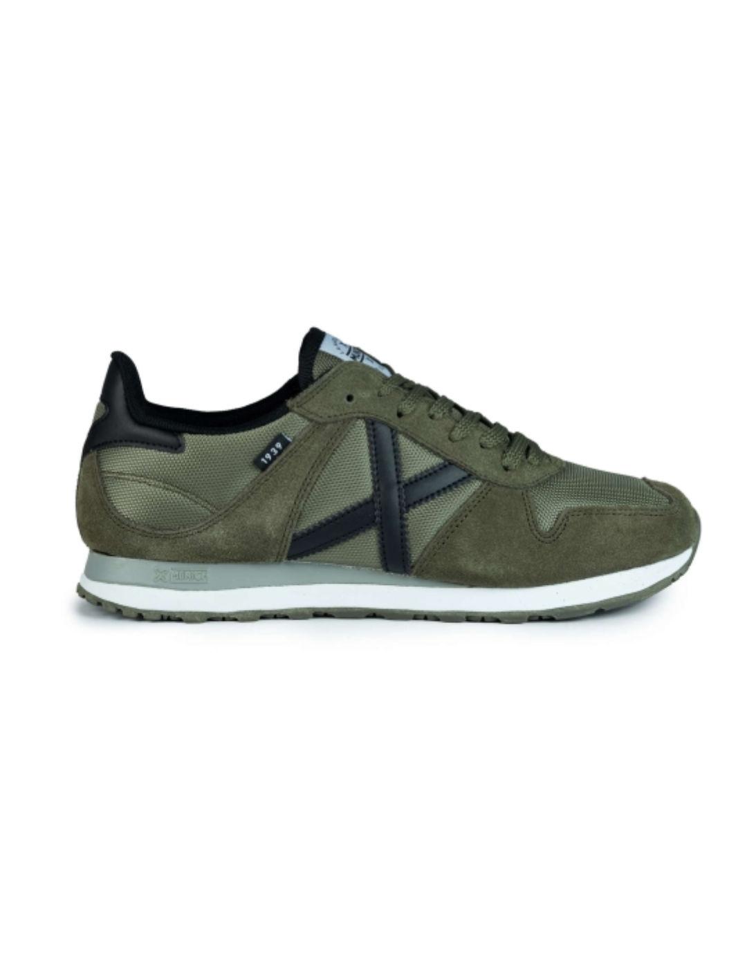 Zapatillas deportiva Munich Massana 433 verde khaki hombre