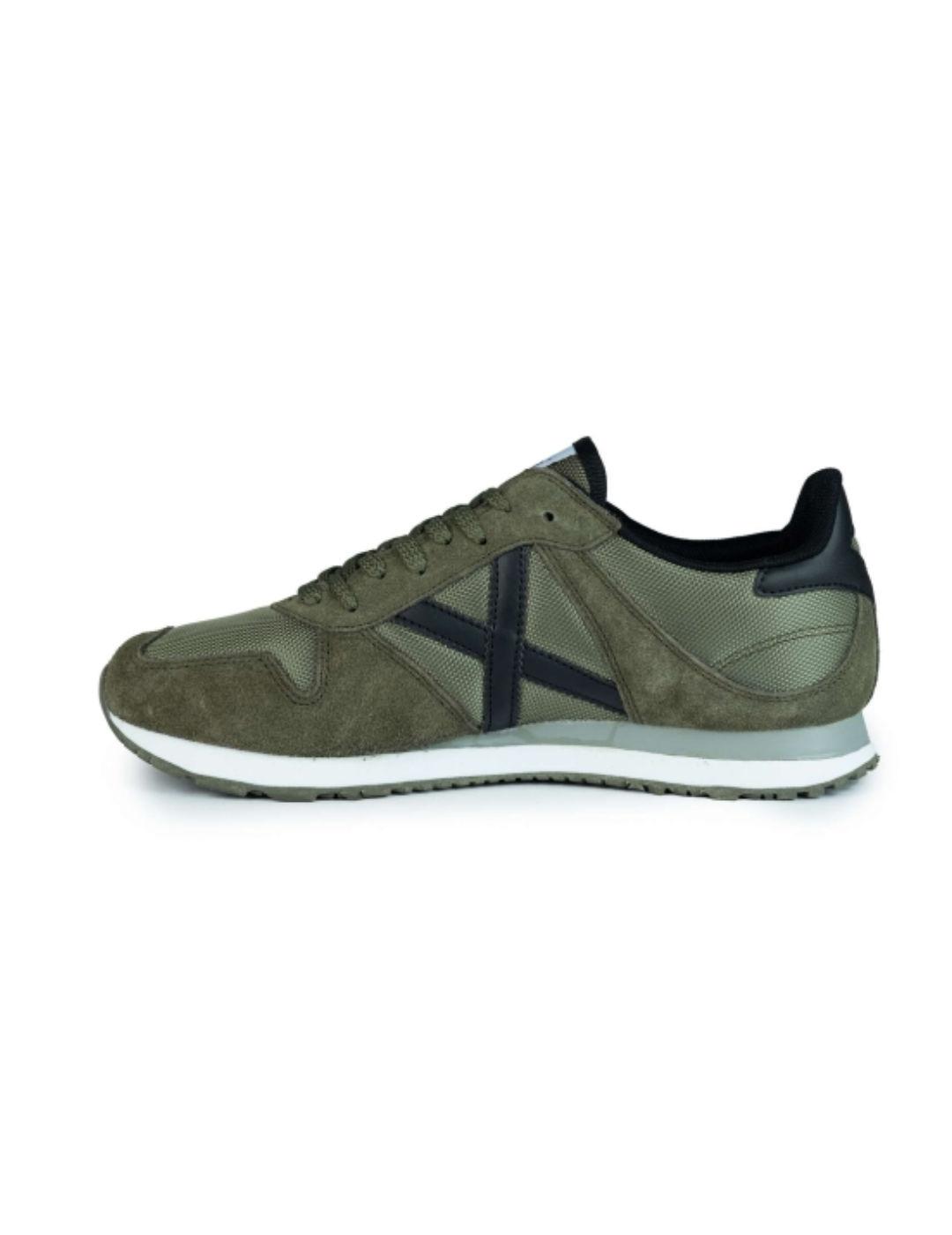 Zapatillas deportiva Munich Massana 433 verde khaki hombre