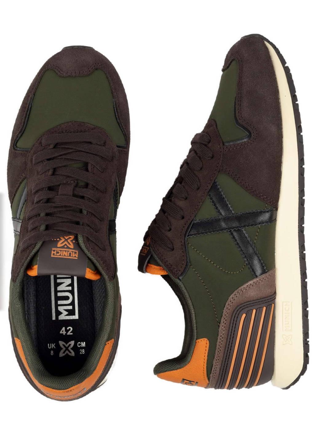 Zapatillas deportivas Munich Massana club 584 verde hombre