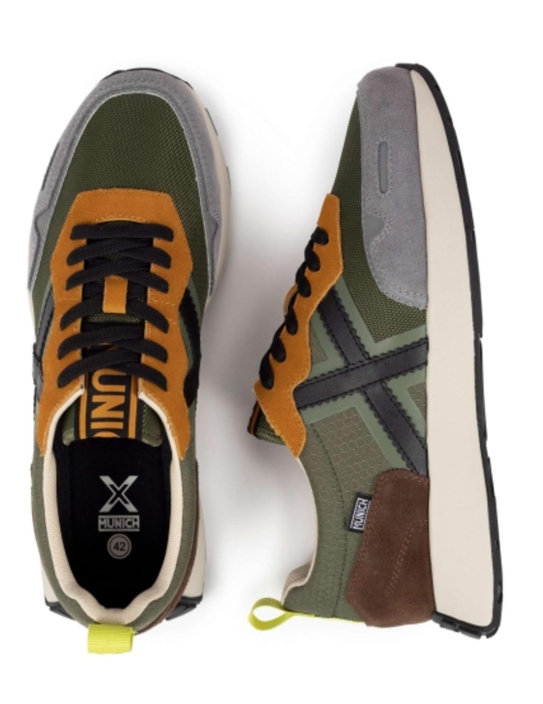 Zapatillas deportivas Munich Xemine 82 verde para hombre