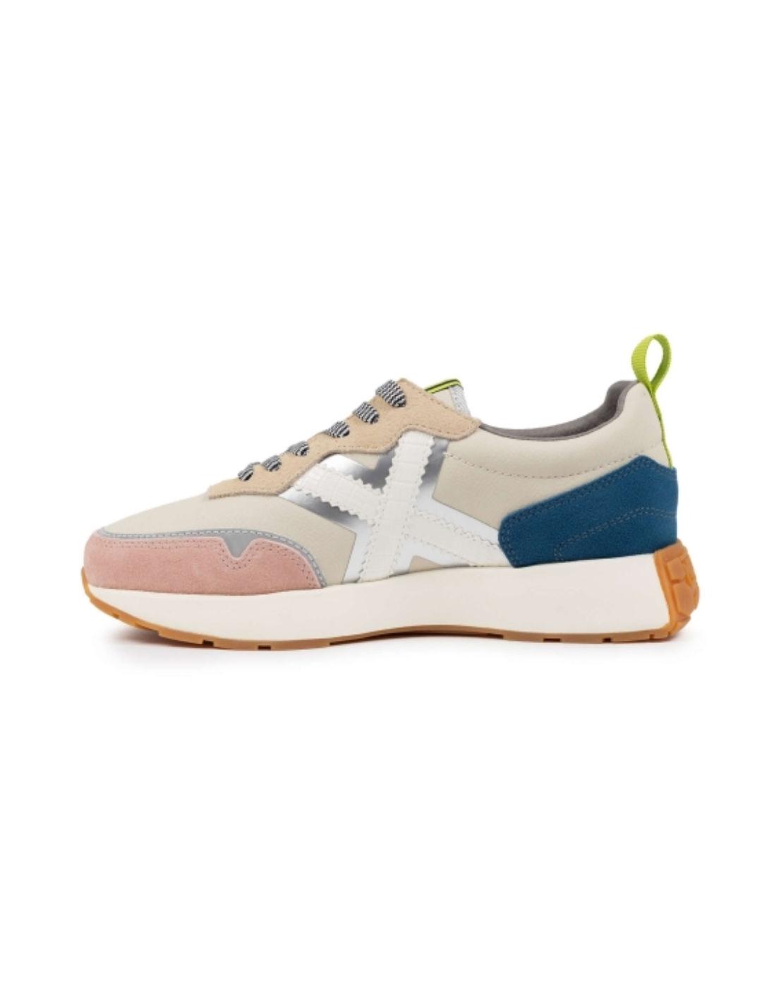 Zapatillas deportivas Munich Xemine 92 beige para mujer