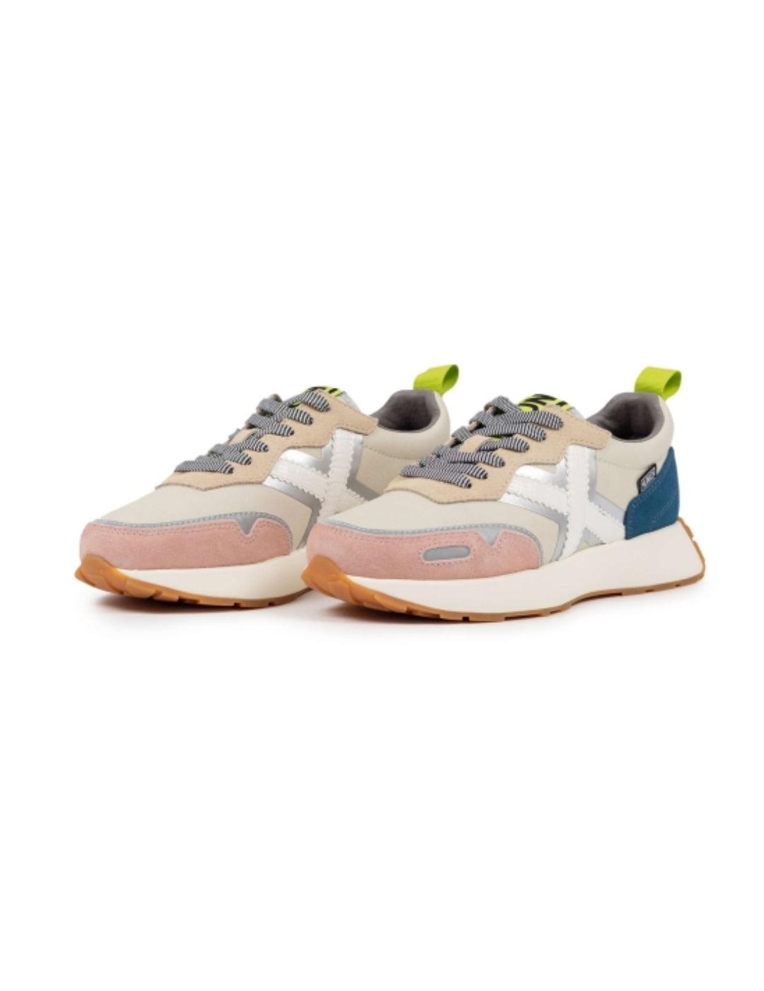 Zapatillas deportivas Munich Xemine 92 beige para mujer