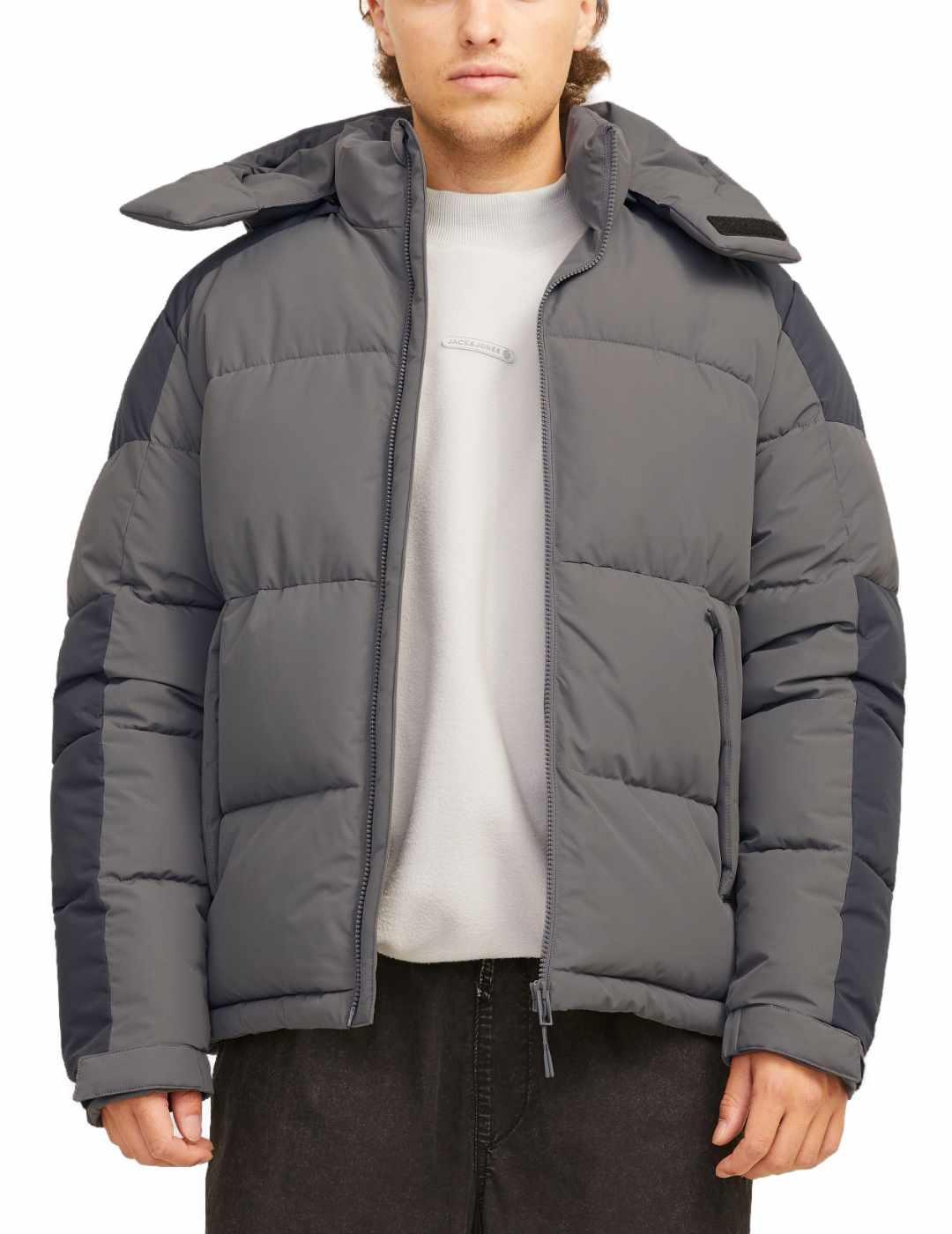 Plumas Jack&Jones Aero gris para hombre-NF