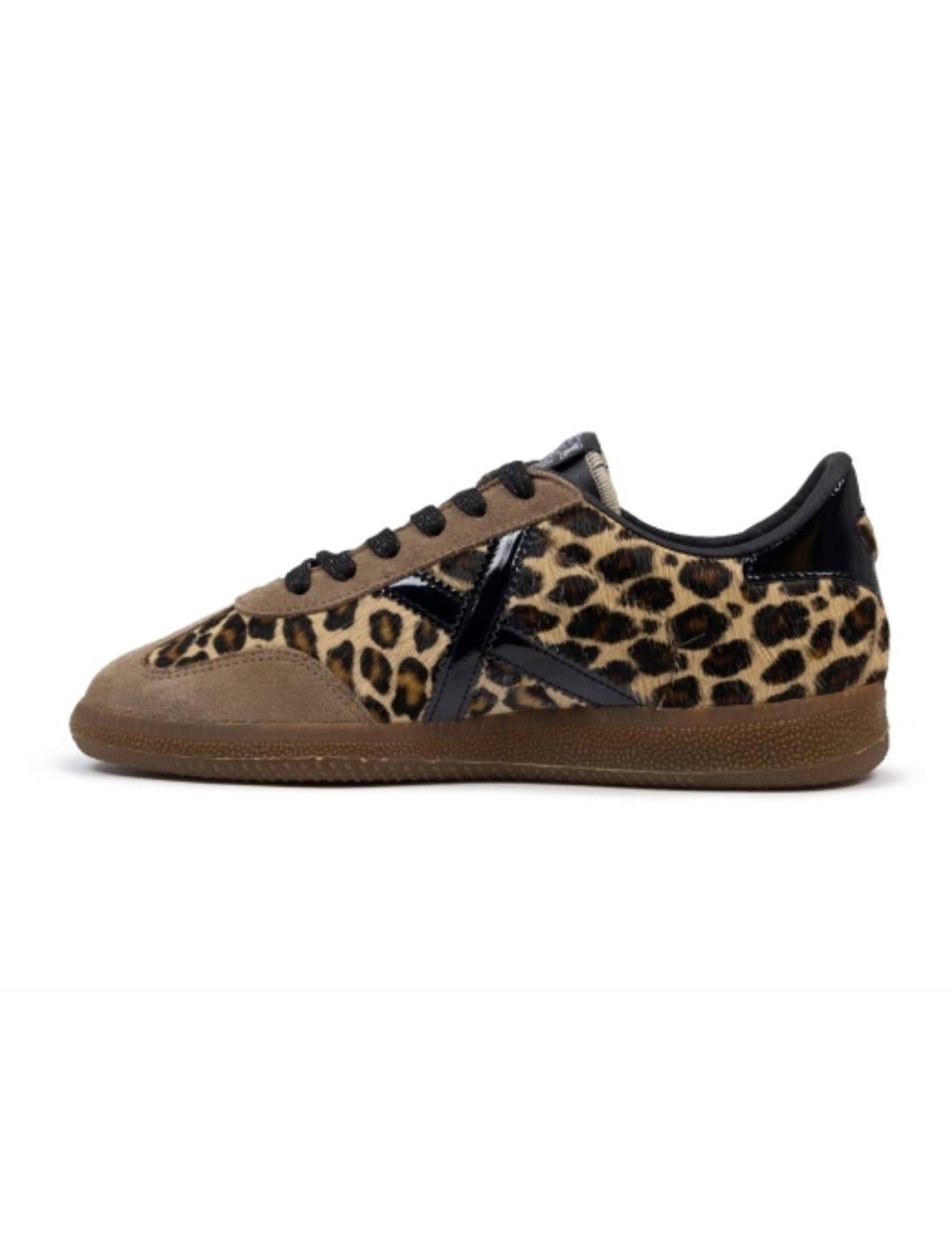 Zapatillas deportivas Munich Barru 190 leopardo para mujer
