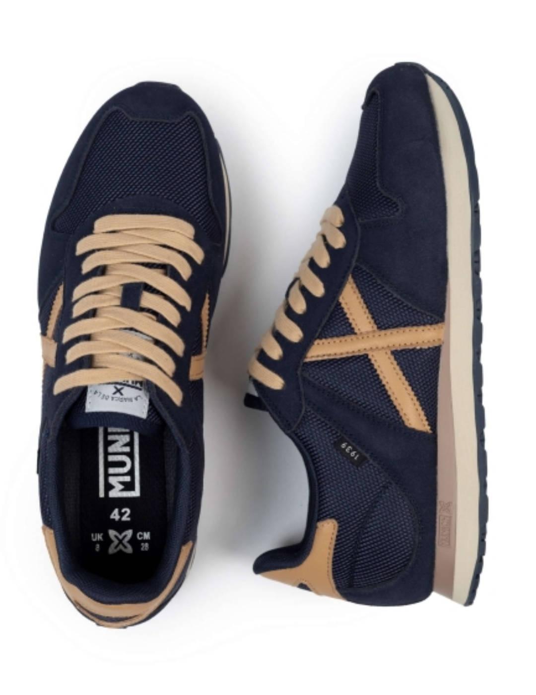 Zapatillas deportivas Munich Massana 591 marino para hombre