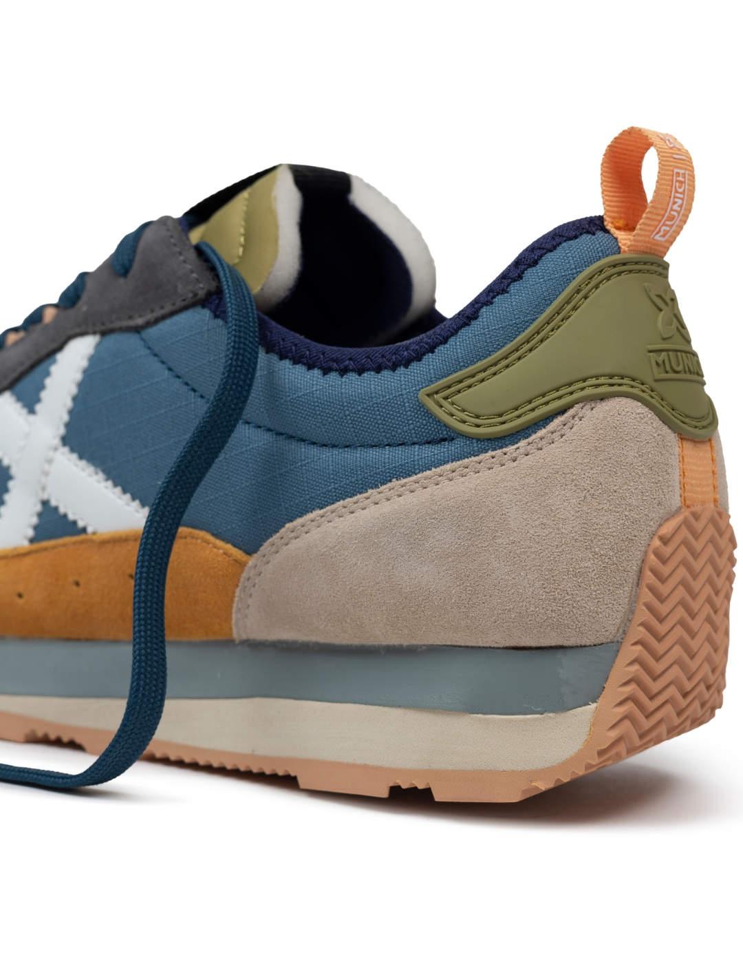 Zapatillas deportivas Munich UM 85 azul para hombre