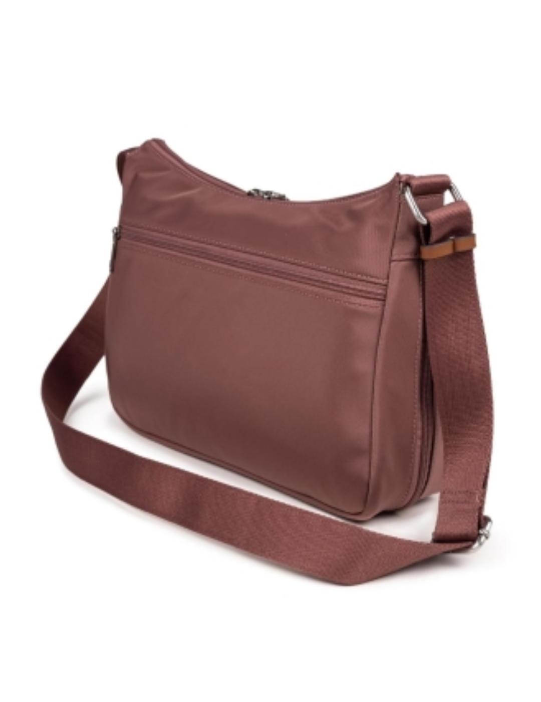 Bolso Munich Bandolera extensible rosa de mujer