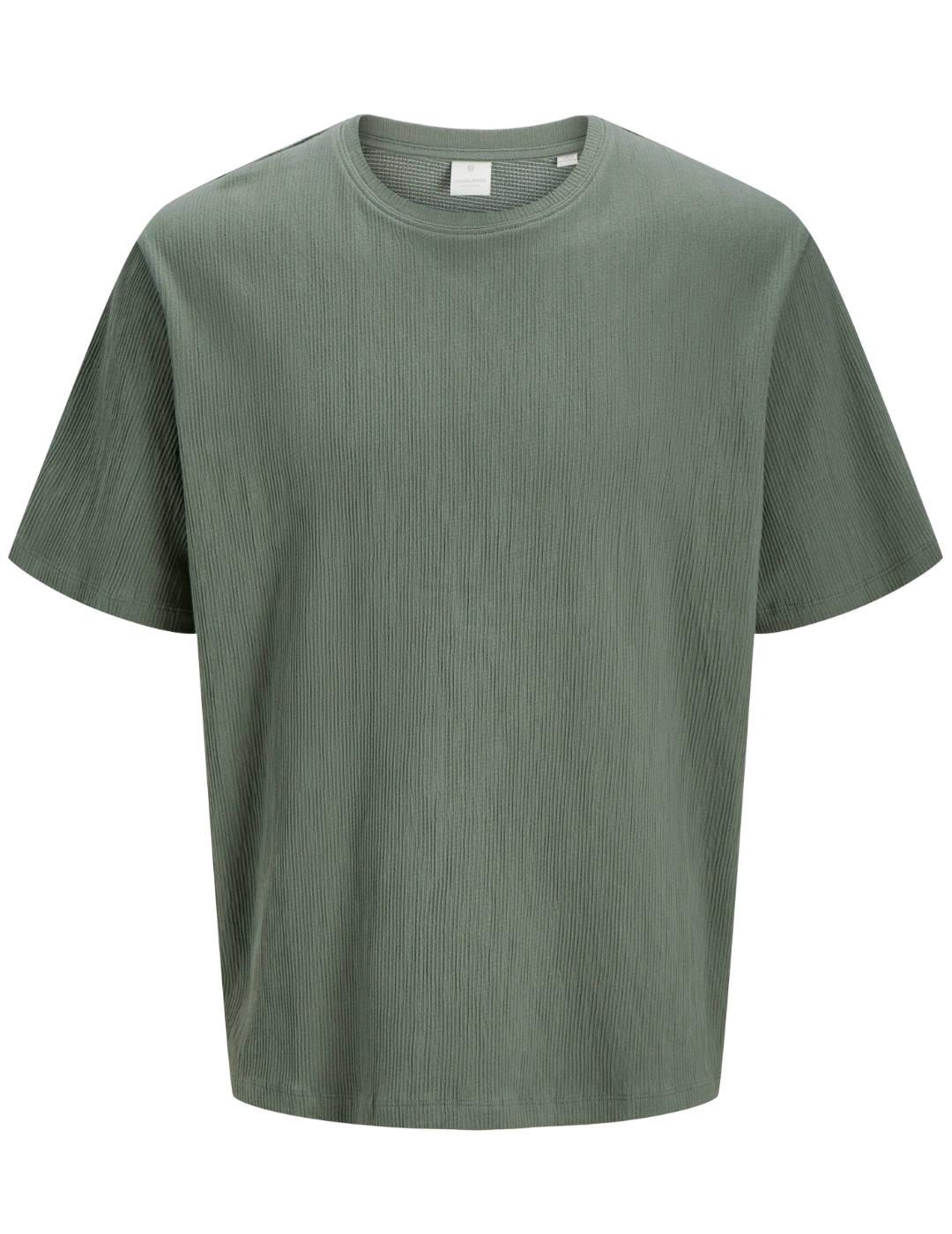 Camiseta básica Jack&Jones Blajasper verde para hombre