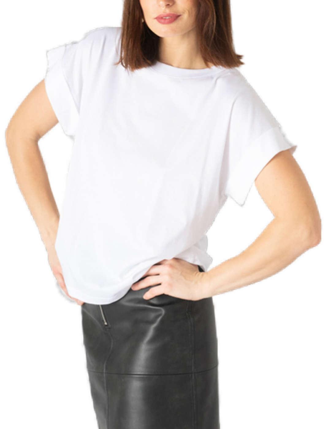 Camiseta Animosa Fly to Your Dream blanca de mujer