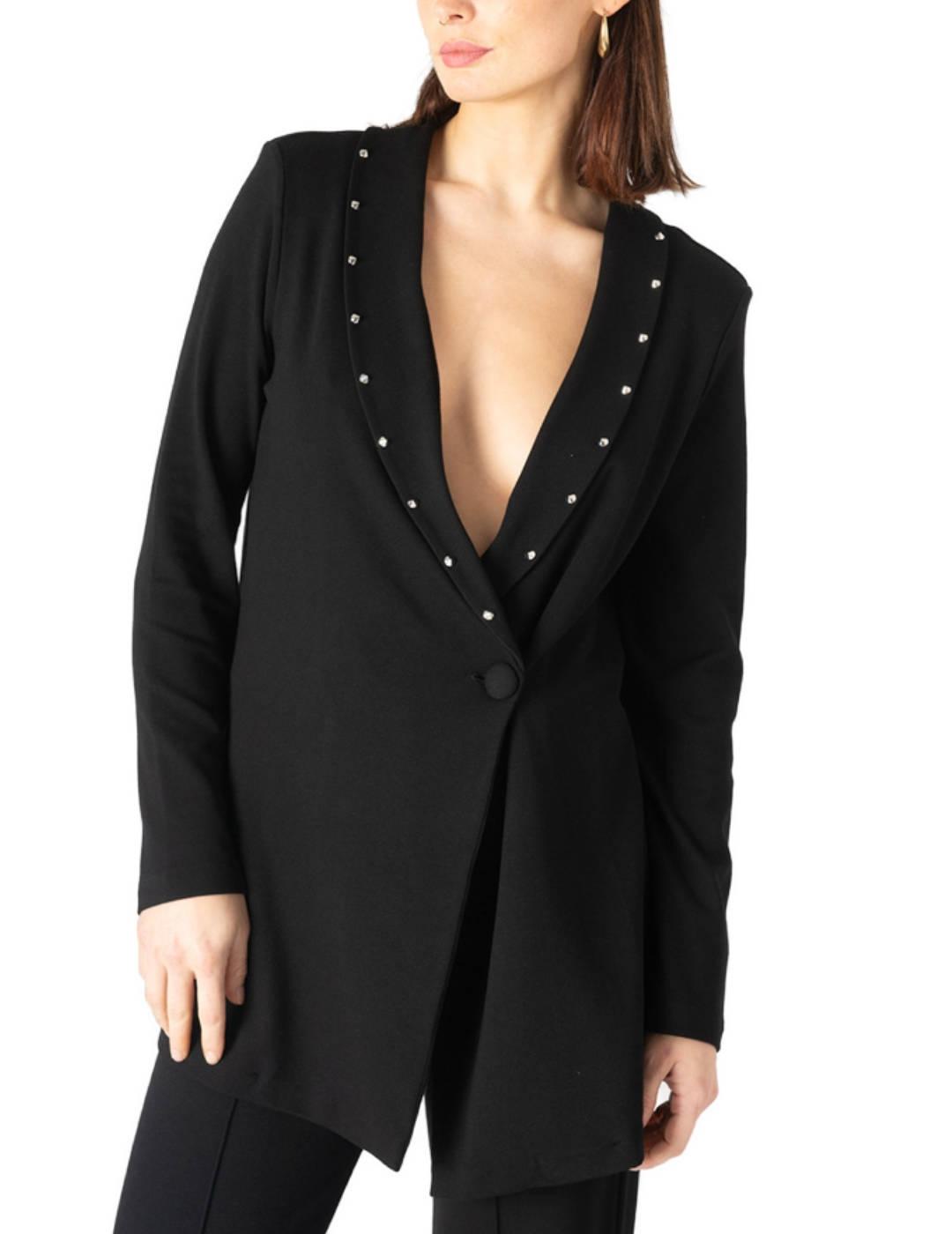 Chaqueta Animosa negra y plata Fly to Your Dream de mujer