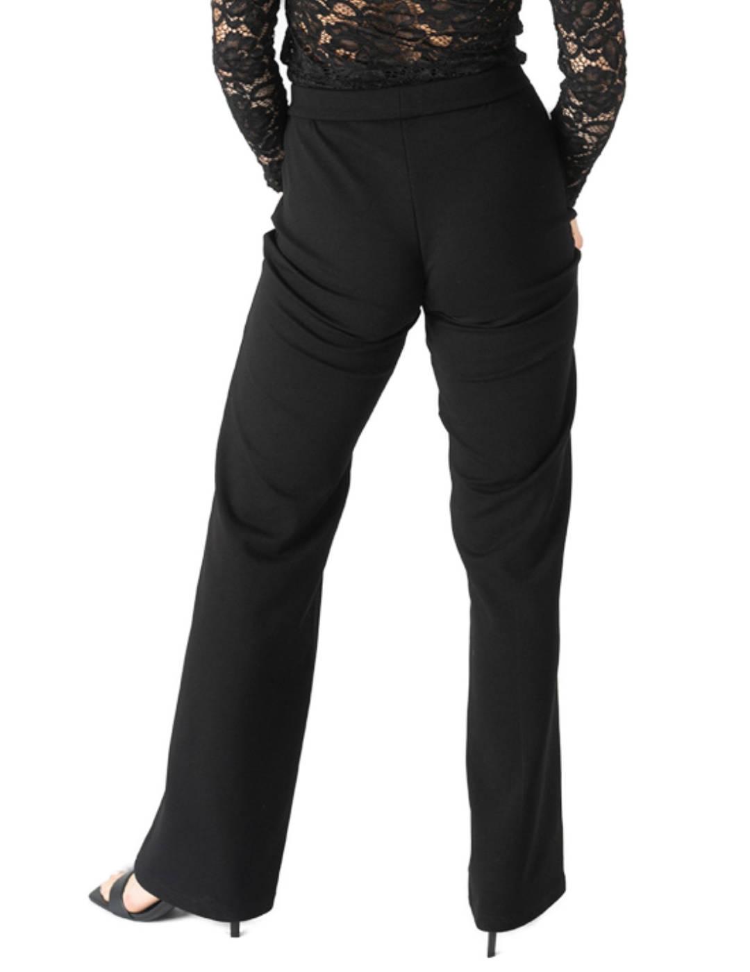 Pantalón Animosa Fly to Your Dream negro campana para mujer