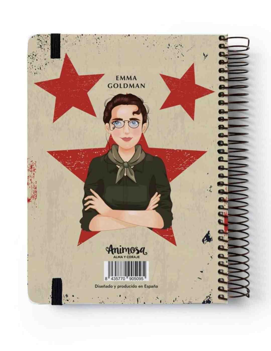 Agenda Animosa anual 2026 A5 Diaria Emma Goldman Vida