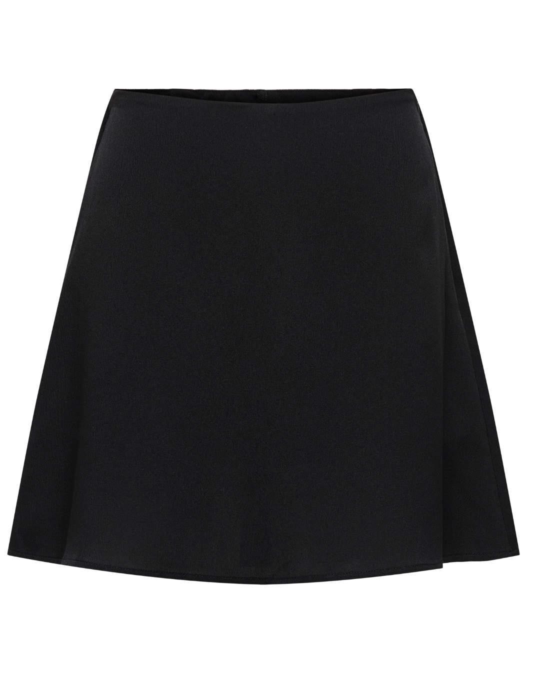 Falda pantalón Only Nova corta negra de mujer