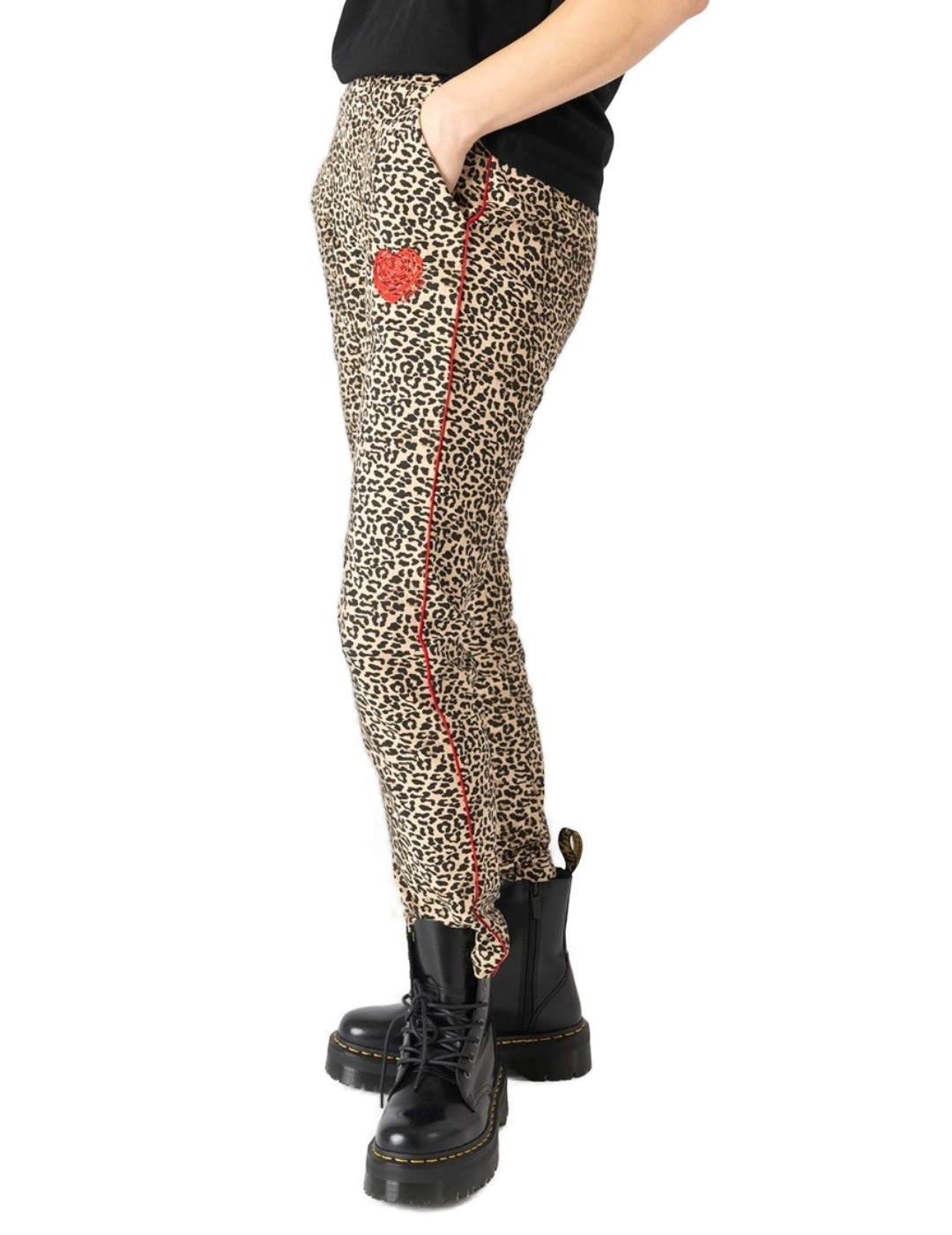 Pantalón Animosa Romantic Woman leopardo para mujer