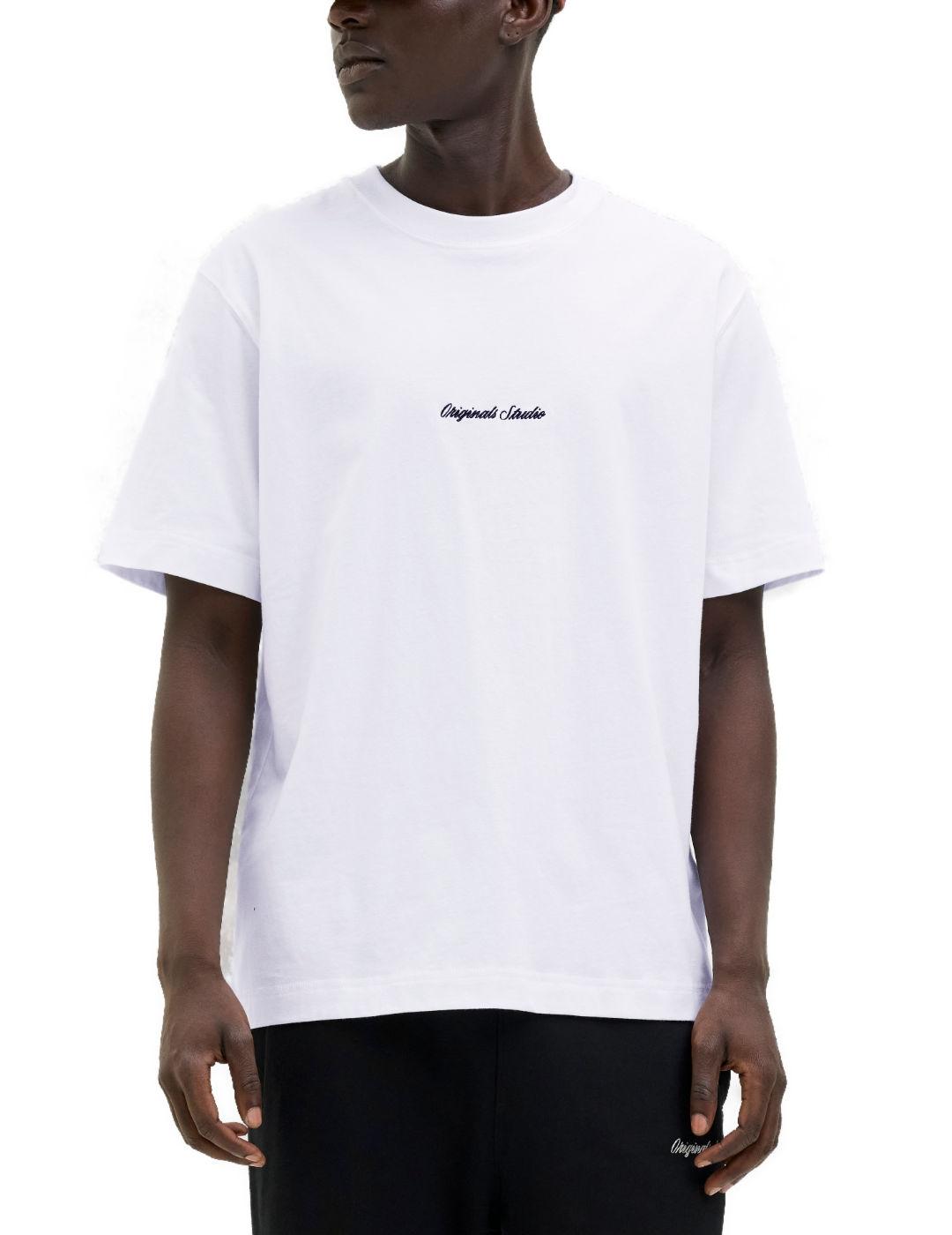 Camiseta Jack&Jones Norrebro blanco manga corta para hombre