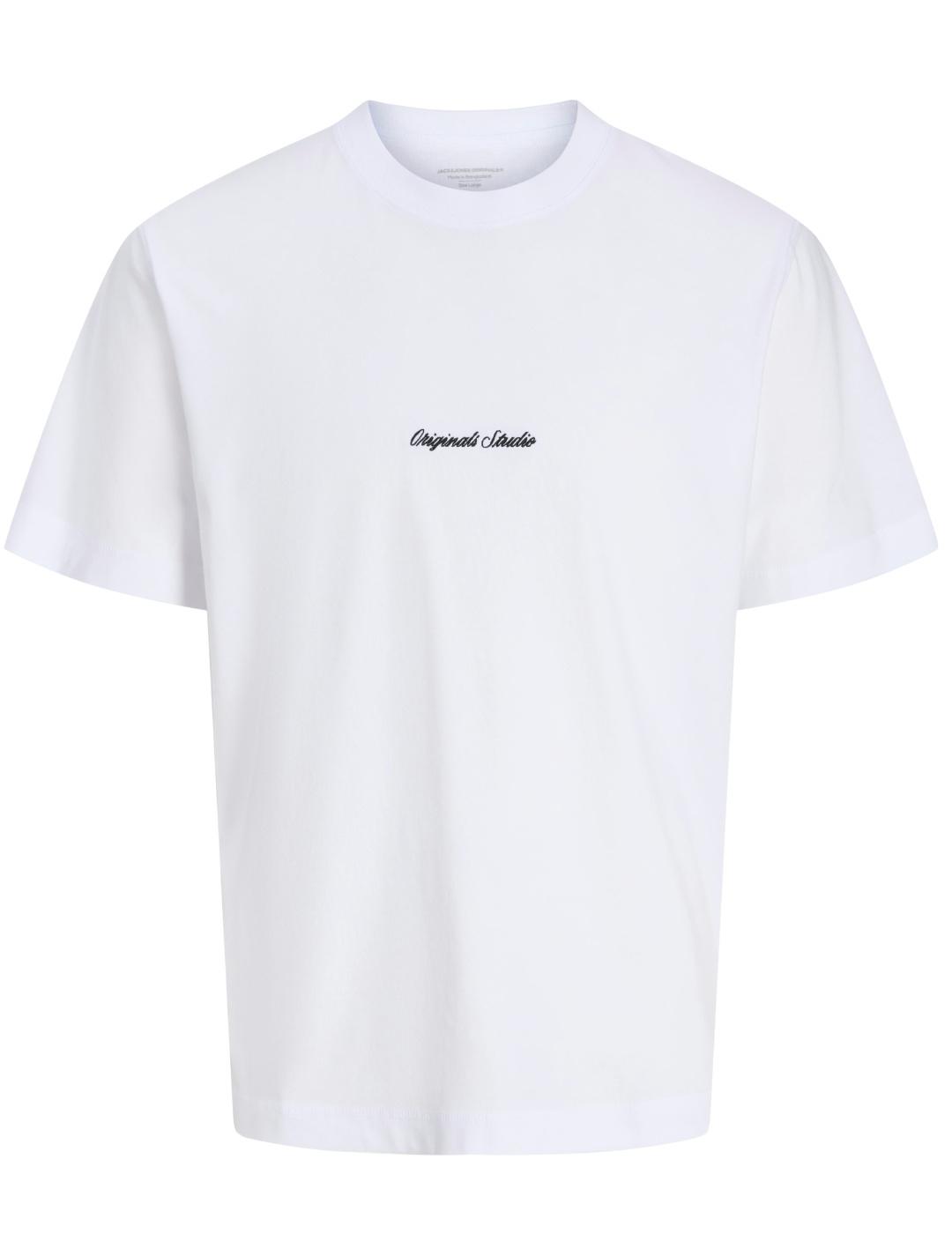 Camiseta Jack&Jones Norrebro blanco manga corta para hombre