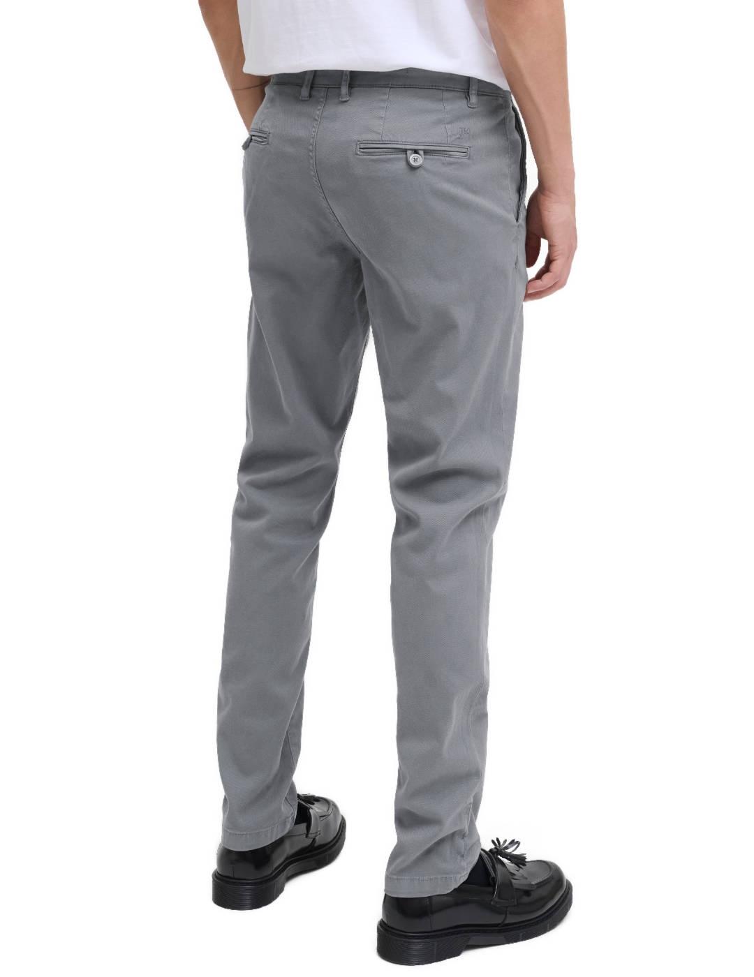 Pantalón Jack&Jones Marco chino gris slim fit para hombre