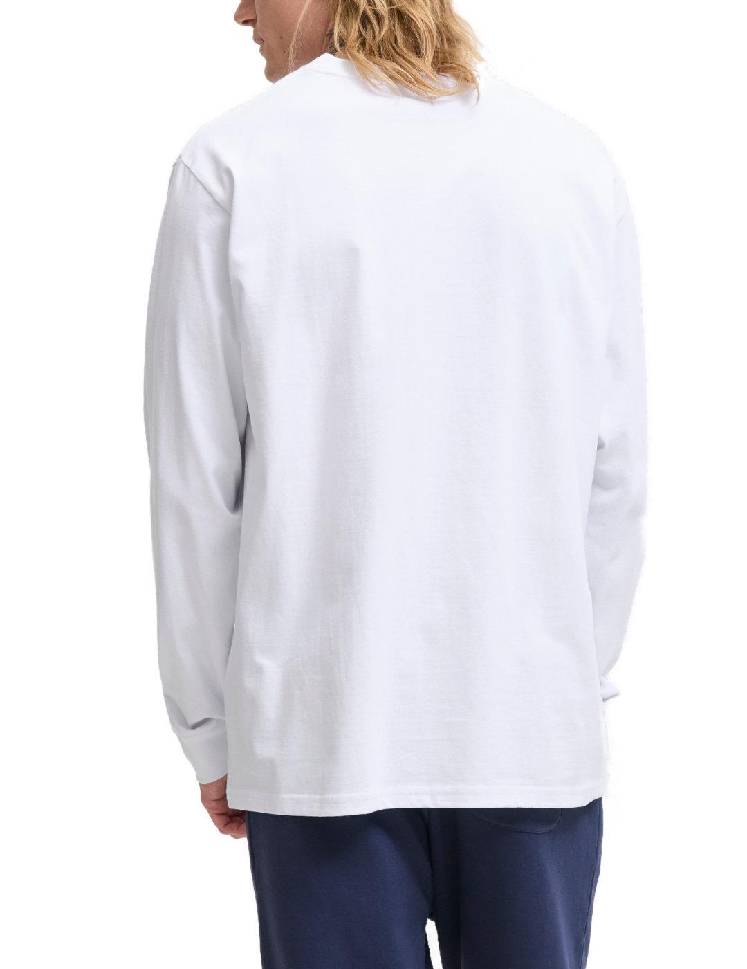 Camiseta Jack&Jones Soho manga larga blanca para hombre