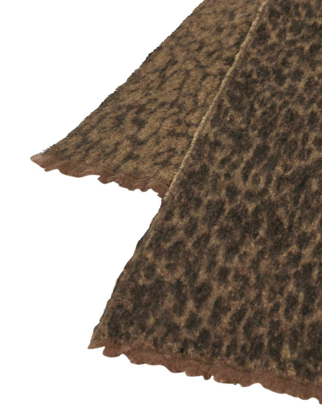 Bufanda Vila Leopol leopardo tejido suave para mujer