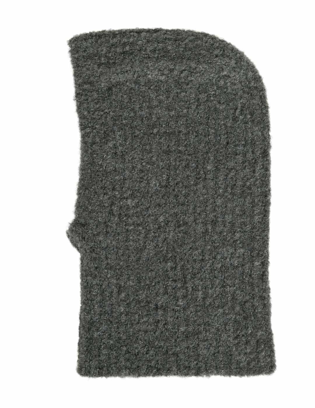 Pasamontañas Vila Janis gris punto para mujer